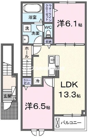 ハーレー　岡山Ⅱの物件間取画像